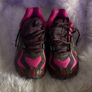 Asics Pink and Brown Women's Sneakers